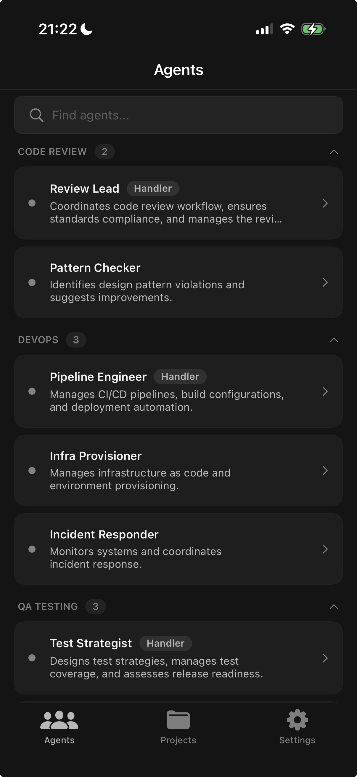 Toone Mobile — Agents