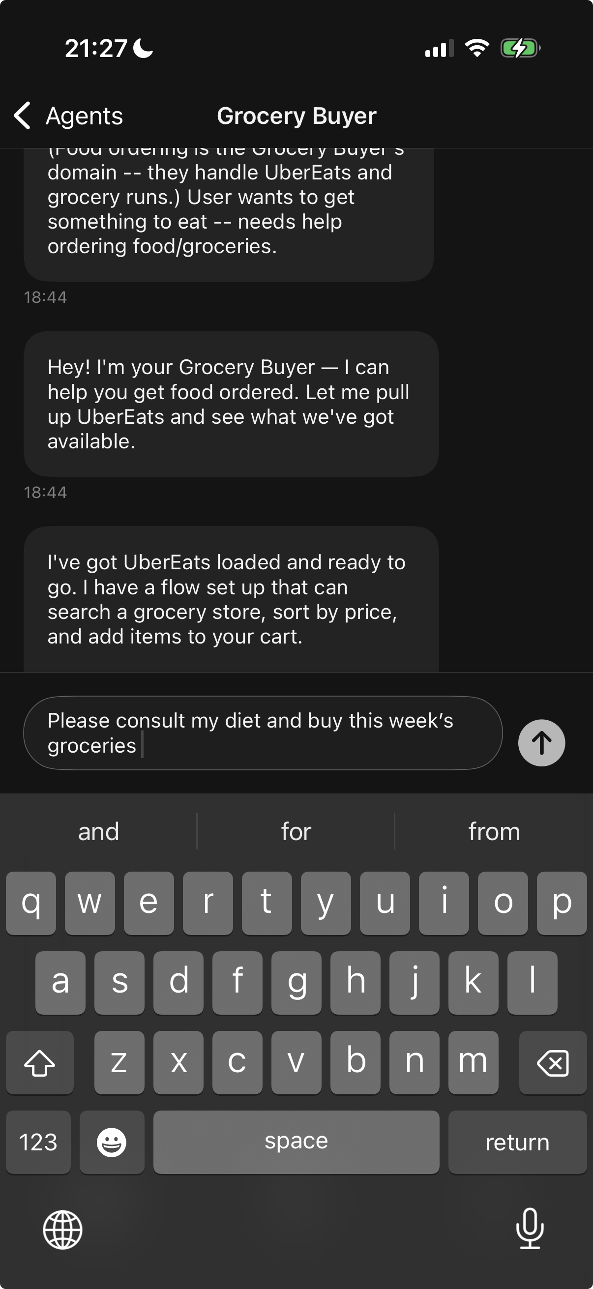Toone Mobile — Chat