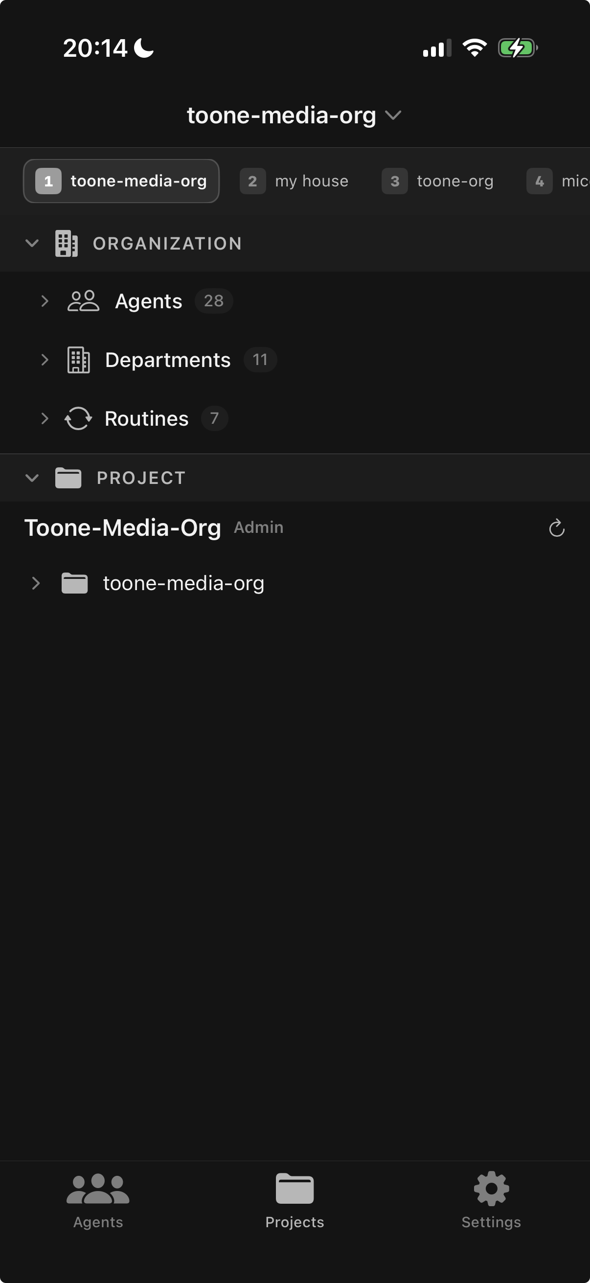 Toone Mobile — Project Explorer